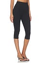 view 2 of 6 Savannah Pedal Pusher Trousers in Black