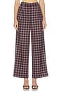 view 1 of 6 Riley Check Trouser in Multi