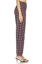 view 4 of 6 Riley Check Trouser in Multi