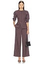 view 6 of 6 Riley Check Trouser in Multi