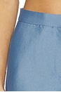 view 6 of 6 Figaro Satin Trouser in Heather in Steel Blue