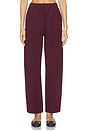 view 1 of 6 Markus Ponte Trouser in Oxblood