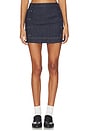 view 1 of 6 Hadley Denim Mini Skirt in Indigo