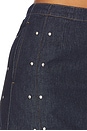 view 6 of 6 Hadley Denim Mini Skirt in Indigo