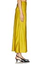 view 3 of 6 Harris Satin Skirt in Hot Mustard