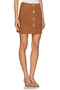 view 2 of 6 Clemmie Suede Skirt in Tan