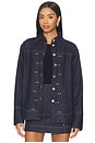 view 1 of 4 Fog Denim Shirt in Indigo