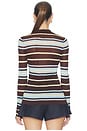 view 3 of 4 Sue-ellen Sheet Knitted Shirt in Stripe