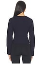 view 3 of 4 Doyer Ponte Top in Navy