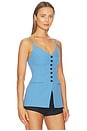view 2 of 4 Manhattan Top in Blue