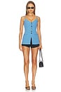 view 4 of 4 Manhattan Top in Blue