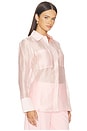 view 2 of 4 CHER 시어 셔츠 in Pink
