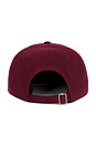 view 2 of 2 x RSVP Gallery Baseball Cap in Maroon