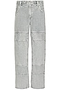view 3 of 5 Emery Utility Jean in Concrete