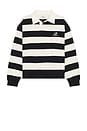 view 1 of 4 x RSVP Gallery Rugby in Black & Cream