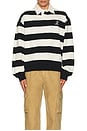view 4 of 4 x RSVP Gallery Rugby in Black & Cream
