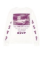 view 1 of 4 x RSVP Gallery Long Sleeve Mock Neck Sweater in Soft White