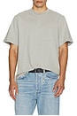 view 3 of 4 Asha Mock Neck Tee in Reflect