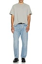 view 4 of 4 Asha Mock Neck Tee in Reflect