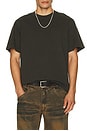 view 3 of 4 Asha Mock Neck Tee in Fracture