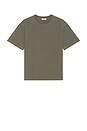 view 5 of 4 Asha Mock Neck Tee in Millstone