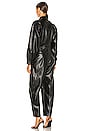 view 3 of 3 Vegan Faux 80's Jumpsuit in Detox