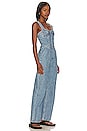 view 2 of 3 Pandora Denim Jumpsuit in Temor