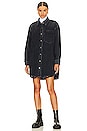 view 2 of 5 Mazie Denim Shirt Dress in Disappear