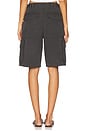 view 4 of 6 Briar Utility Short in Washed Black