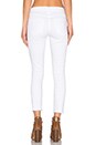 view 3 of 3 A Gold E Sophie High Rise Crop Skinny in Off Spring Distressed