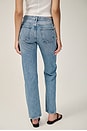 view 4 of 7 Amber Low Rise Straight Jeans in Libertine