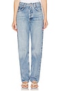 view 7 of 6 Kelly High Rise Relaxed Straight Jeans in Harmonic