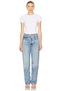 view 11 of 6 Kelly High Rise Relaxed Straight Jeans in Harmonic