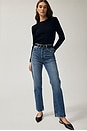 view 1 of 10 90s Pinch Waist High Rise Straight Jeans in Essence