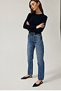 view 4 of 10 90s Pinch Waist High Rise Straight Jeans in Essence