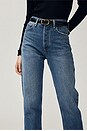 view 5 of 10 90s Pinch Waist High Rise Straight Jeans in Essence