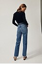 view 8 of 10 90s Pinch Waist High Rise Straight Jeans in Essence