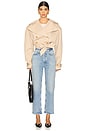 view 5 of 6 90's Pinch Waist Crop in Ripple