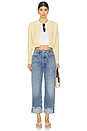 view 5 of 6 Fran Low Slung Straight Jeans in Reign