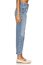 view 3 of 6 90s Mid Rise Loose Straight Crop Jeans in Vault
