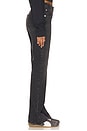 view 3 of 6 Mid Rise Kick Boot Jeans in Obscure