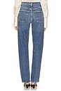 view 4 of 6 90s Pinch Waist Long High Rise Straight Jeans in Overcast