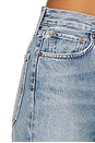 view 6 of 6 90s Pinch Waist High Rise Straight Jeans in Stage