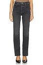 view 1 of 6 90s Pinch Waist High Rise Straight Jeans in Radius