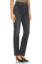 view 2 of 6 90s Pinch Waist High Rise Straight Jeans in Radius