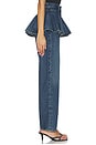 view 3 of 6 Peplum Jeans in Peak