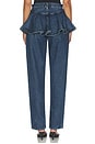 view 4 of 6 Peplum Jeans in Peak
