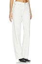 view 2 of 6 Arc Loose Wide Crop Jeans in Chalk White