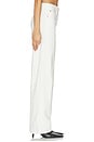 view 3 of 6 Arc Loose Wide Crop Jeans in Chalk White