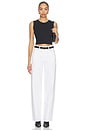 view 5 of 6 Ren High Rise Wide Leg Jeans in Marshmallow